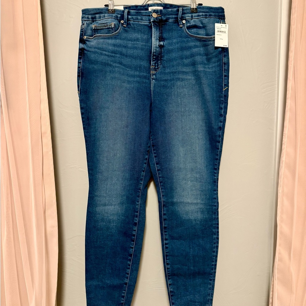 Good American Dark Blue Skinny Jeans